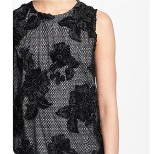 Karl Lagerfeld Sleeveless Floral Lace Dress Sz. 12